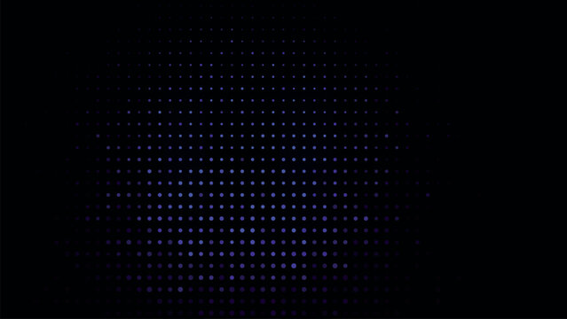 Blue abstract binary code dot pattern background
