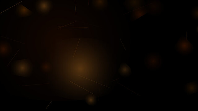 Glowing Spider Web on a Dark Background at Night