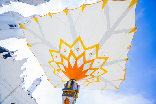 Canopy design of Banda Aceh Mosque in Sumatra