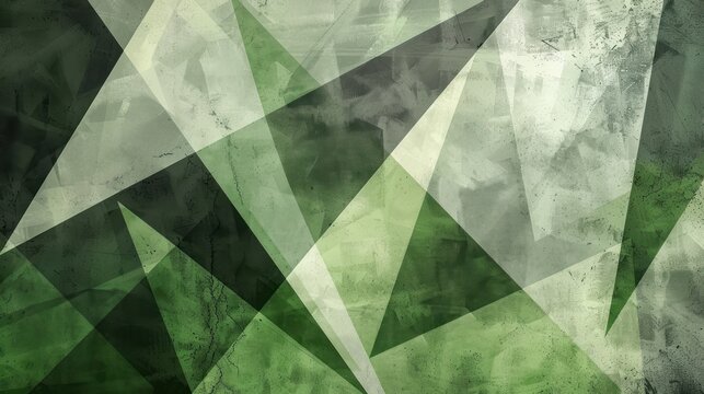 Abstract geometric background with overlapping triangles