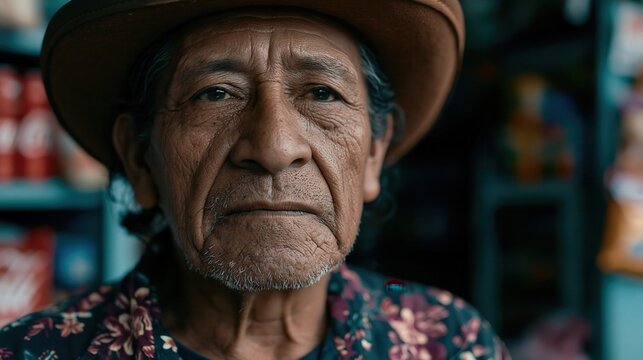 The owner of a small Mexican store.