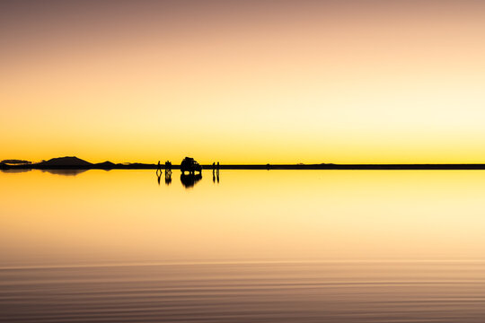 Off-road adventure at Uyuni salt flats in Bolivia