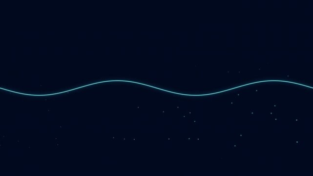 Motion of Dynamic Light Waves in Dark Environment for Visual Effects.