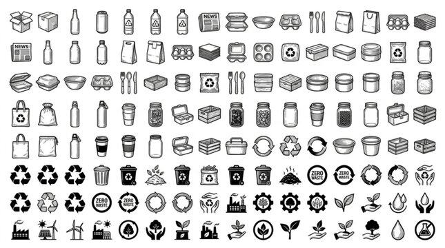 Black icons on white background.