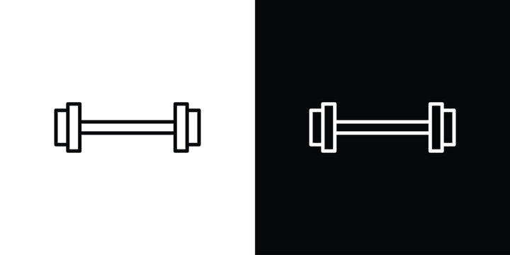 Gym icon in vector. Logotype icons