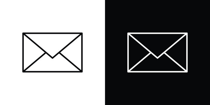 Inbox icon in vector. Logotype icons