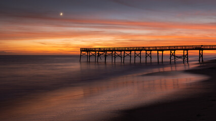 Fototapeta premium Sunset, Atlantic Beach, Outer Banks, North Carolina (2).jpg