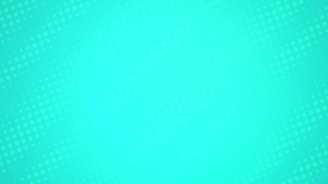 Vibrant turquoise gradient background with subtle halftone dot pattern in the corners, creating a modern and dynamic visual effect.