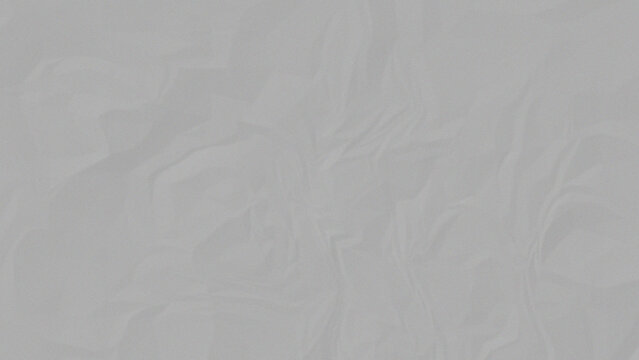 Gray crumpled paper texture background with soft folds and creases wrinkled smooth neutral. Resizable and editable, EPS 10.