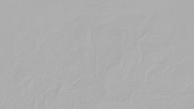 Gray crumpled paper background texture with wrinkles and creases blank plain simple design. Resizable and editable, EPS 10.