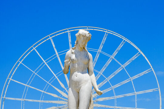 Classical Statue in the Tuileries Garden