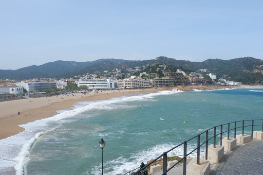 The seaside town of Tossa de Mar, Catalonia, Spain