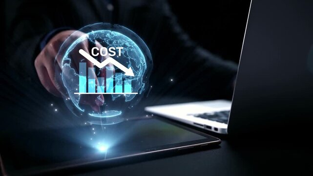 Cost reduction and cost saving through digital transformation, business cost optimization, operational cost reduction, financial savings, and resource efficiency strategies for business success. Elide