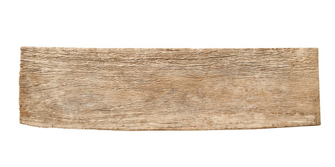 Obraz premium Wooden plank png collage element on transparent background