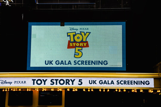 Toy Story 5 Movie UK Gala Screening, Walt Disney, Pixar Animation Film, Odeon Luxe Cinema, Leicester Square, London, England - July 2026