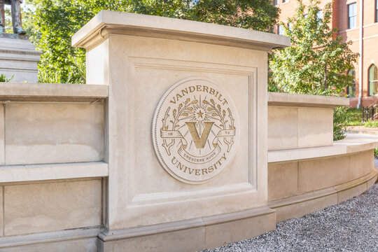 Nashville, TN, USA - September 29, 2025: Vanderbilt University is a private research university, founded in 1873, and located in the heart of Nashville, TN.
