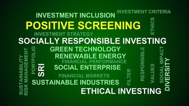 Positive Screening Word Cloud