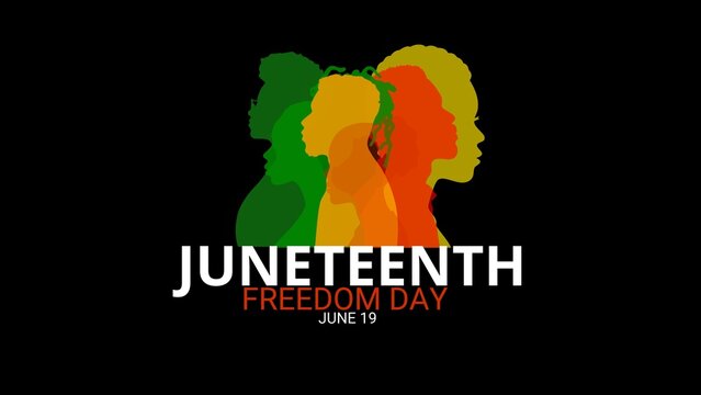 juneteenth day perfect for cultural celebrations in black background 