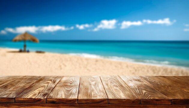 table background of free space for your decoration and summer beach