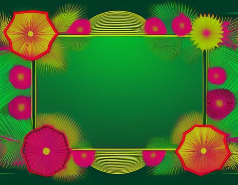 frames or borders around images sale banner design free space in the center