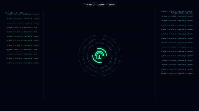 Futuristic Motion Data Visualization with Dynamic Digital Interface and Data Streams.