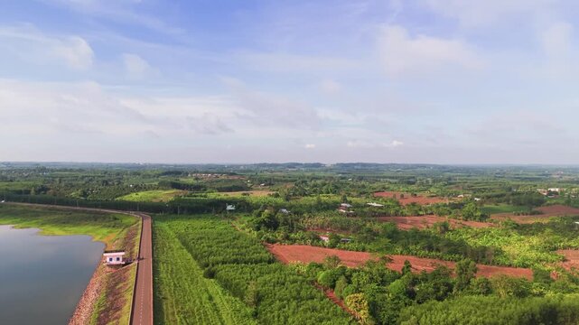 Exploring Ho Cau Moi in Dong Nai, Vietnam with stunning views