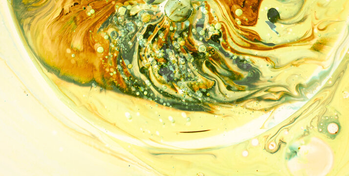 Seamless Artistic Design Featuring Light and Liquid Colors