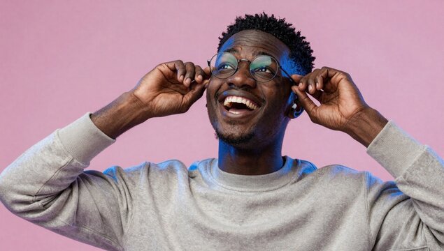 man with glassess