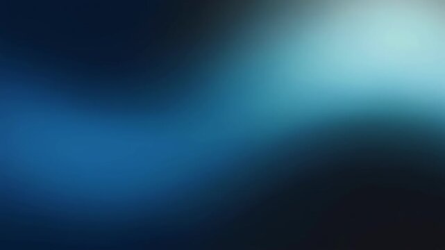 Abstract blue gradient background with smooth blurred light and dark tones for modern design