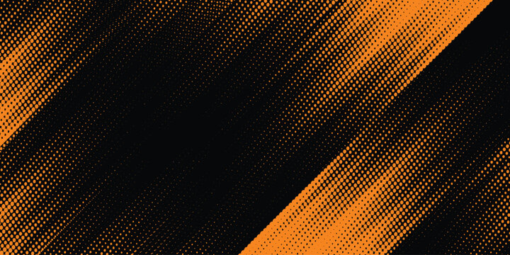 orange black brush Pola stiker mobil banner abstrak garis sporty black orange.