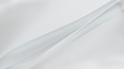 Fototapeta premium White and gray colors with subtle contrasts, give an elegant and futuristic impression. With the effect of glass morphism or ribbed glass (glass with a line texture), where the light appears distorted