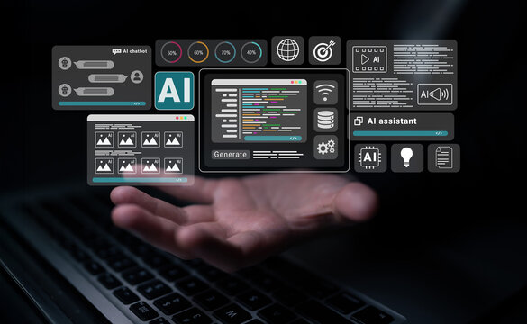AI assistant with chatbot windows, code editor, and performance analytics for intelligent automation and development Parse