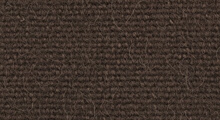Fototapeta premium Close-up of Dark Brown Woven Fabric Texture