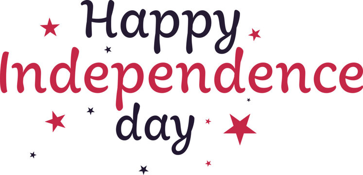 Happy Independence Day Text