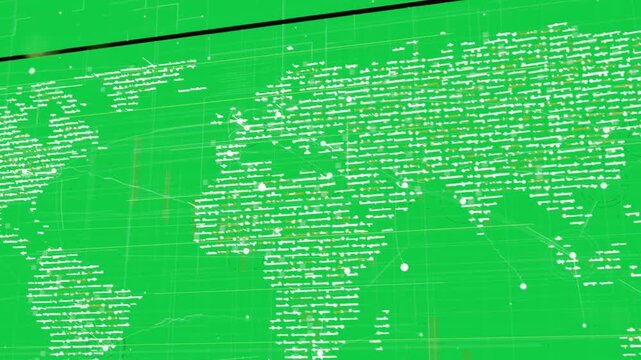 Grid starting over map, densifying, spawning nodes and bars, showing global data flow, transparent