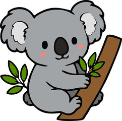koala on tree © Cocacocom