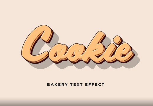 Bakery Script Text Effect