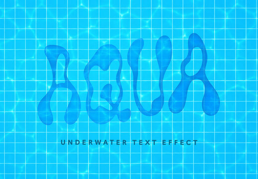 Underwater Text Effect