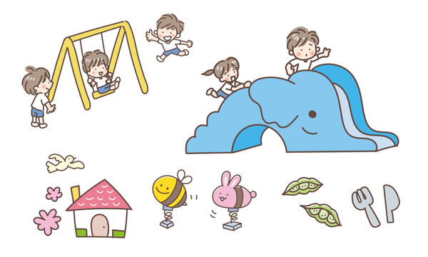 子どもに関するイラスト