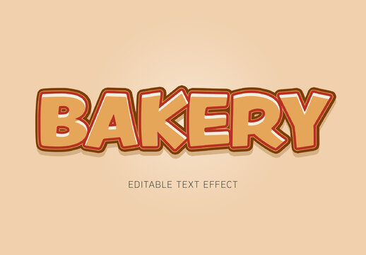Bakery Text Effect