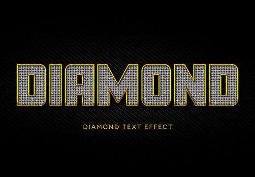 Diamond Text Effect