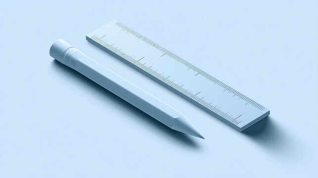 pen and ruler