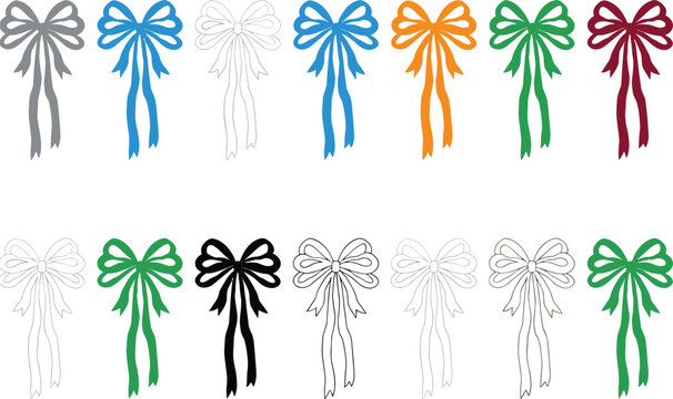 Technical fashion sketch set of athletic ankle socks with varied textures and patterns