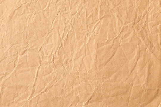 Old brown craft texture with crumple texture