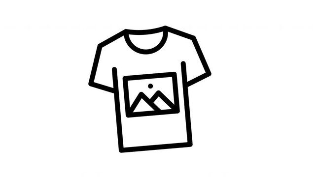 mockup design minimalist stroke animation