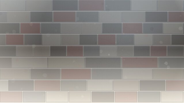 Seamless brick and subway tile pattern texture