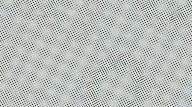 Animated Grey Halftone Print Texture with Subtle Motion. 4K Video