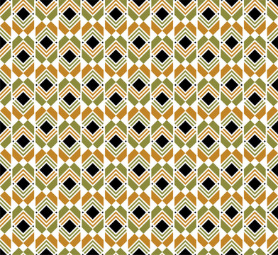 Seamless ard deco vector pattern. Minimal geometric art design