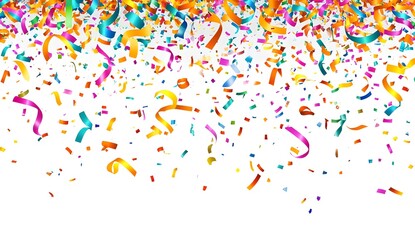 Fototapeta premium Colorful Confetti Celebration