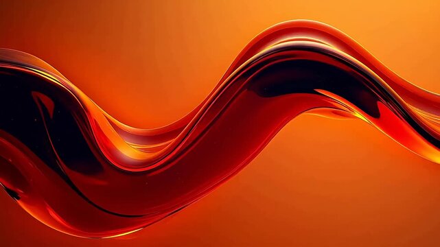Digital sunset color 3d minimal abstract pattern background